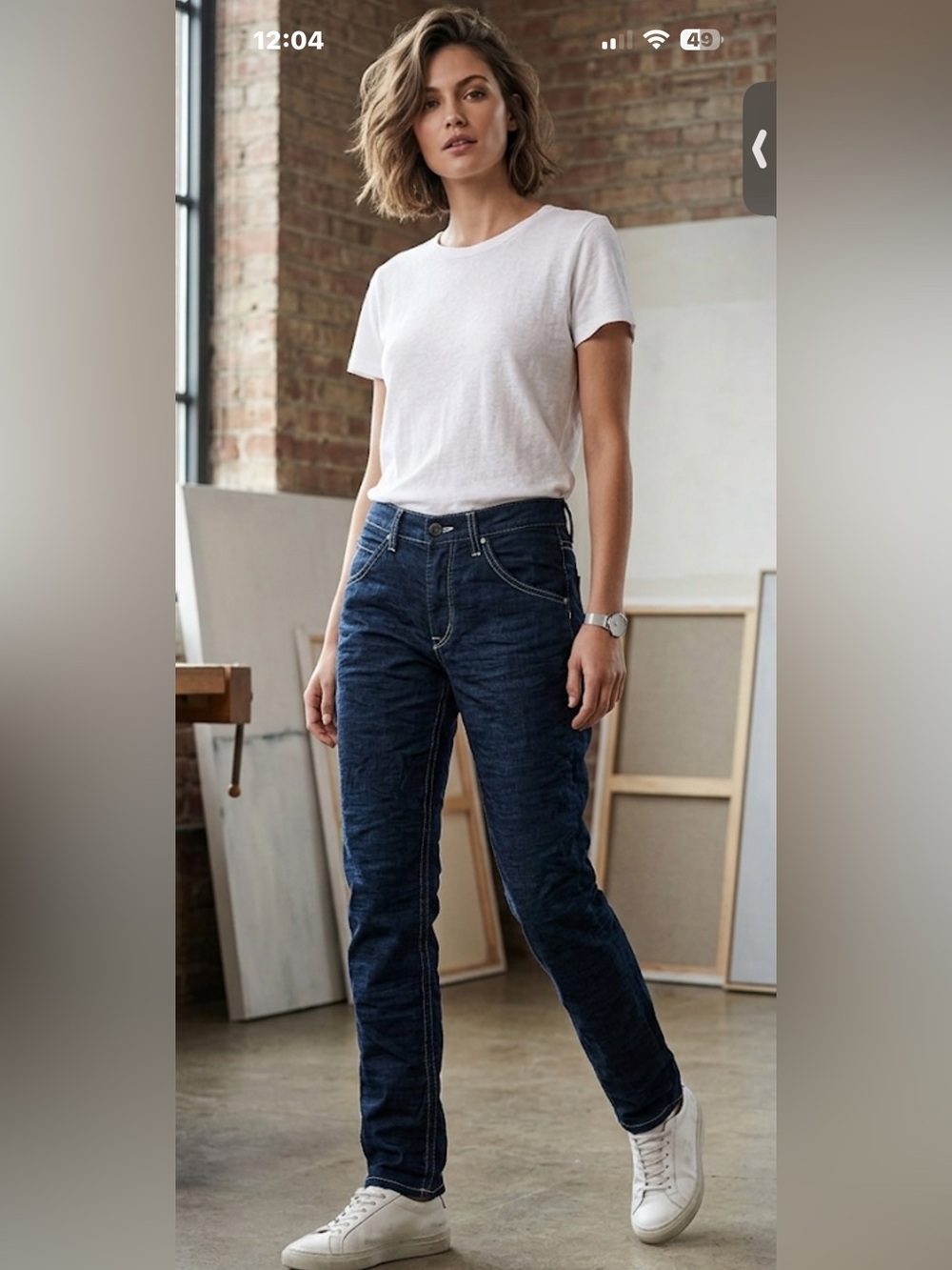 Isabel Marant Etoile Blue Lightweight Corduroy skinny pants Size 38 US 8 NWOT